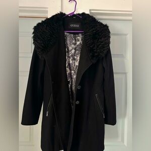 GUESS wool pea coat BARELY WORN